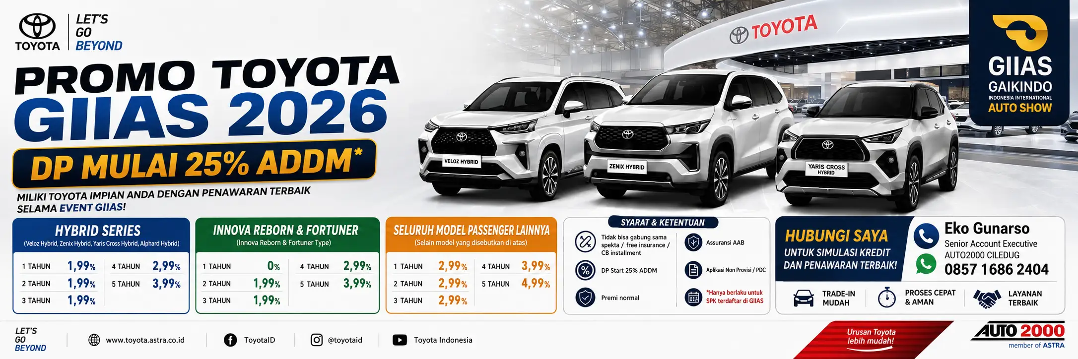 Promo Promo Toyota GIIAS 2026 - Toyota Ciledug 2026